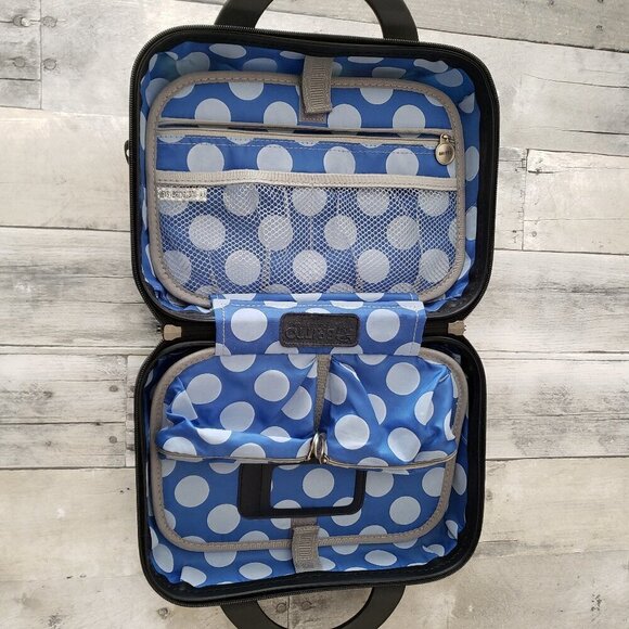 Heys USA Britto Collection Heart Hard Case Cosmetic Makeup Luggage - Picture 5 of 10